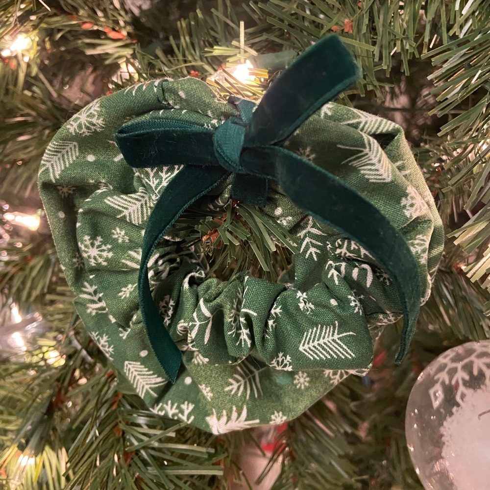 Hand Sewn Holiday Scrunchie Pack